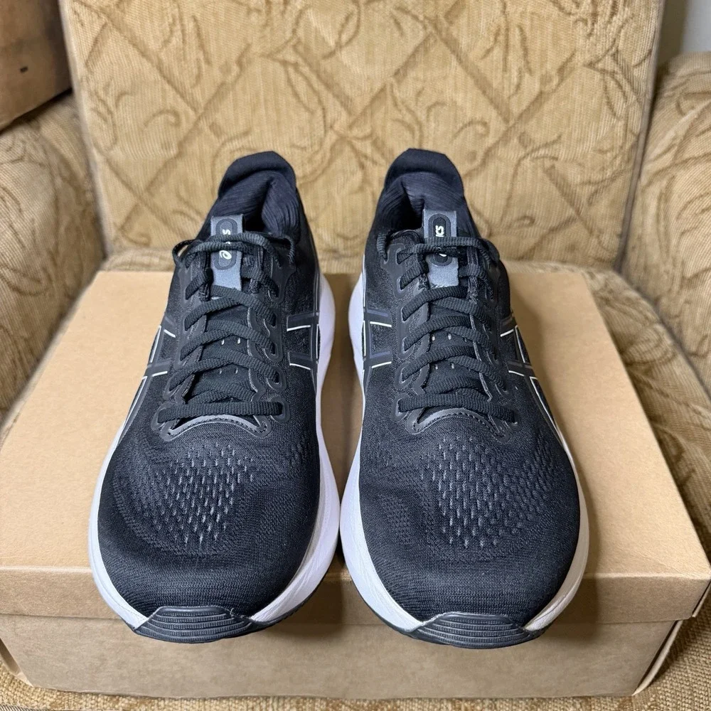 ASICS Gel-Kayano 32 Black White 1012B838 Women's Size 11 Running Shoes